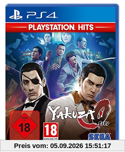 Yakuza Zero Playstation Hits (PS4)