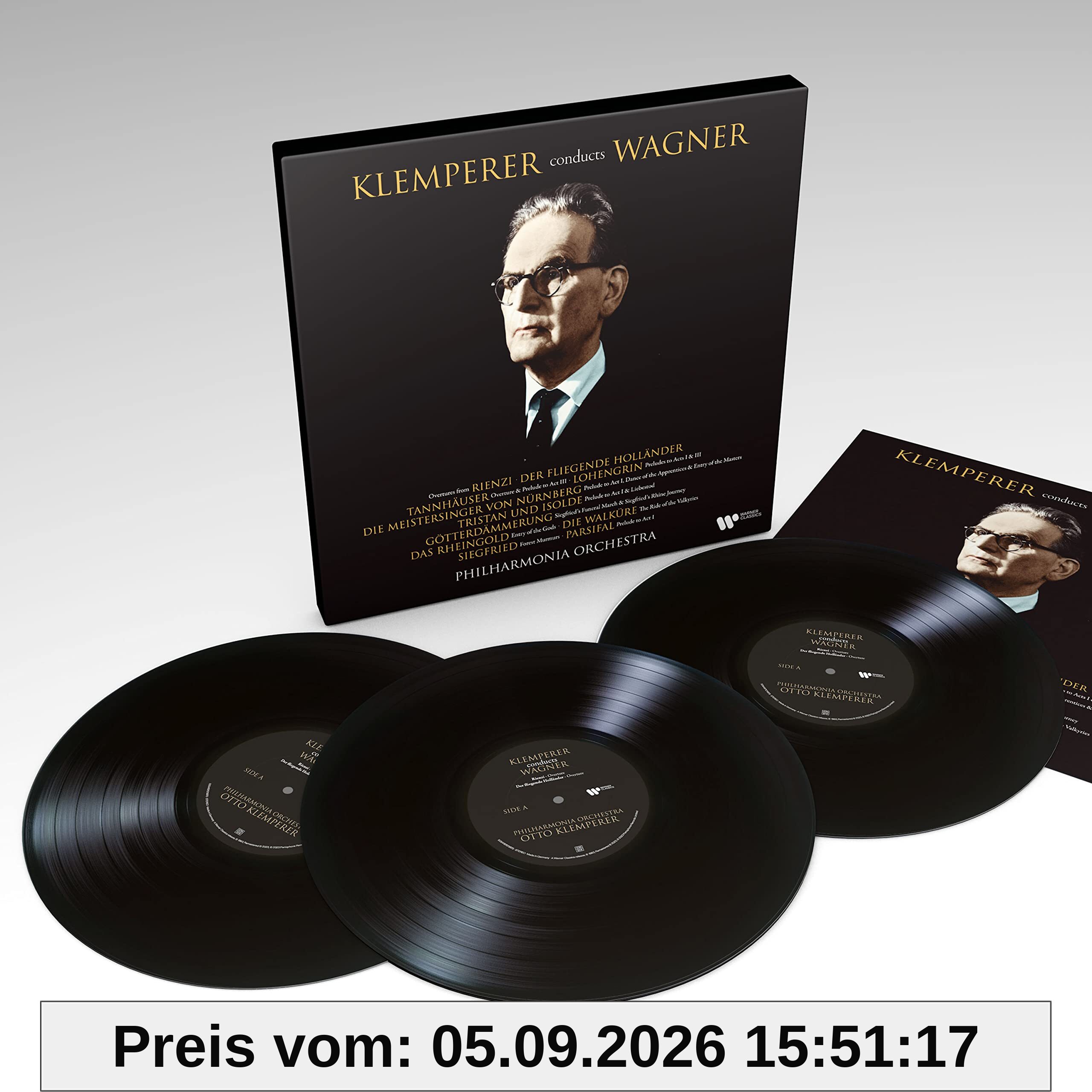 Klemperer dirigiert Wagner (3 LPs)