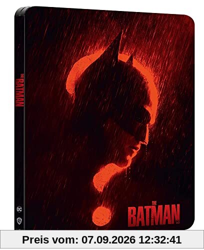 The Batman - Limited Exklusiv Steelbook 2 (4K Ultra HD mit Deutscher Dolby Atmos Tonspur)