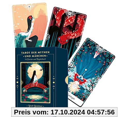 Tarot der Mythen und Märchen: 78 Karten und Begleitbuch - Inspiriert von Gottheiten, Folklore und Mythologie aus aller W