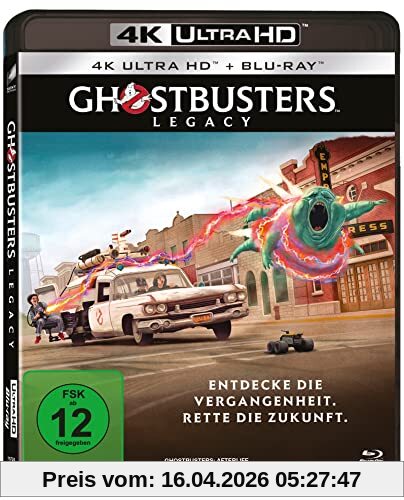 Ghostbusters: Legacy (4K Ultra HD) (+ Blu-ray 2D)