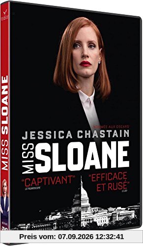 JESSICA CHASTAIN - MISS SLOANE (1 DVD)