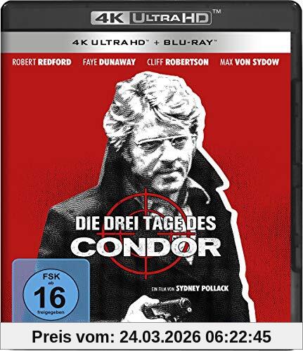 Die drei Tage des Condor (4K Ultra HD) (+ Blu-ray 2D)