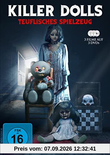 Killer Dolls – Teuflisches Spielzeug [3 DVDs]