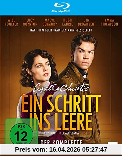 Agatha Christie: Ein Schritt ins Leere (Why Didn't They Ask Evans?) / Der komplette Vierteiler mit Starbesetzung [Blu-ray]
