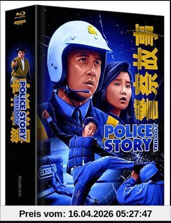 Police Story 1 - 3 - BigBook Mediabook (4K UHD Blu-ray)