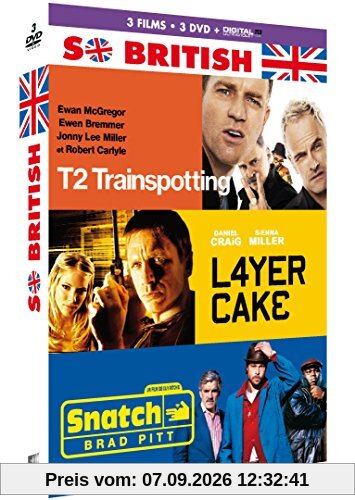 So British - Coffret : T2 Trainspotting + Layer Cake + Snatch [DVD + Copie digitale]