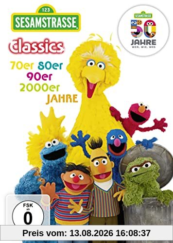 Die Sesamstraße Classics - Box [8 DVDs]