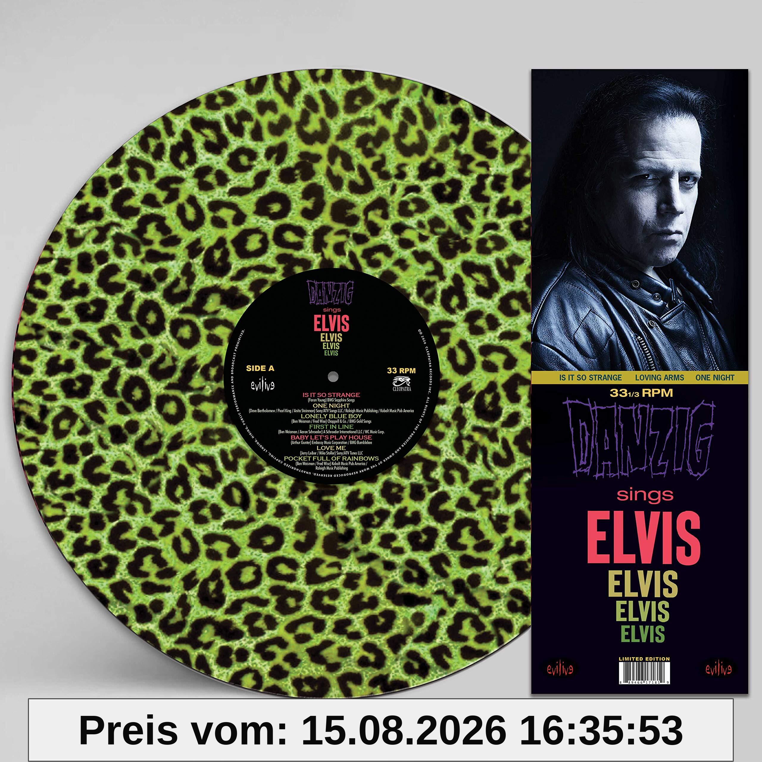 Danzig Sings Elvis - Green Leopard Picture Disc Vinyl [Vinyl Lp]