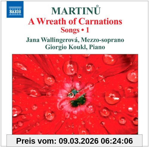 Jana Wallingerova A Wreath Of Carnation-Lieder Vol.1