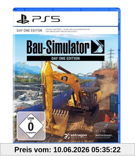Bau-Simulator: Steelbook Day 1 - Edition (exklusiv bei amazon) - [Playstation 5]