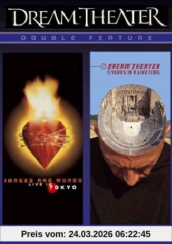 Dream Theater - Double Feature: Images and Words: Live in Tokyo / 5 Years in a Live Time [2 DVDs]