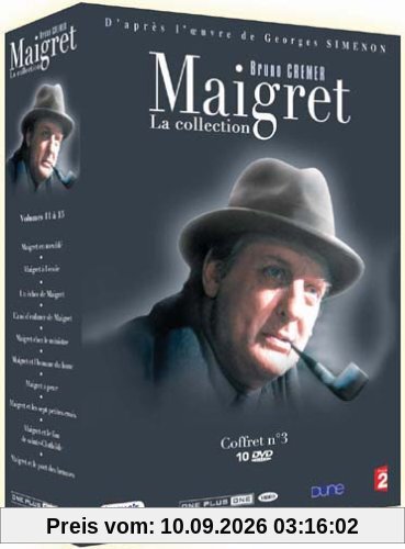 Coffret maigret, saison 1, n. 3 : maigret, saison 1, vol. 11 a 15 [FR Import]