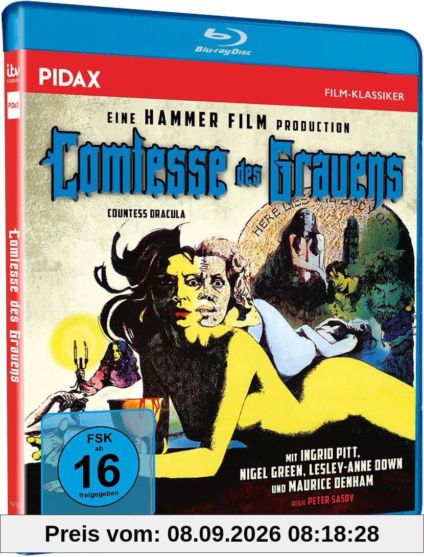 Comtesse des Grauens (Countess Dracula) Kultiger Horrorfilm mit Ingrit Pitt aus den legendären Hammer Film Studios (Pidax Film-Klassiker) [Blu-ray]