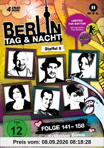Berlin - Tag & Nacht - Staffel 8/Folge 141-158 - Fan Edition [Limited Edition] [4 DVDs]