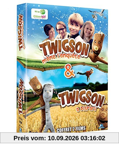 Coffret twigson : twigson mène l'enquête ; twigson a disparu [FR Import]