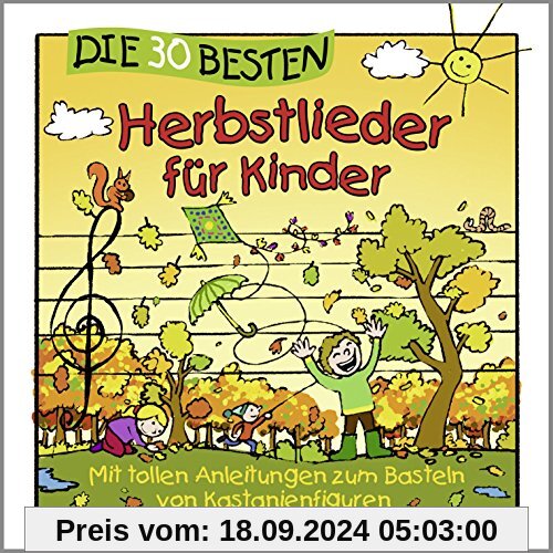 Die 30 besten Herbstlieder für Kinder