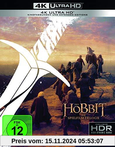 Der Hobbit: Die Spielfilm Trilogie - Extended Edition [4K UHD] [Blu-ray]