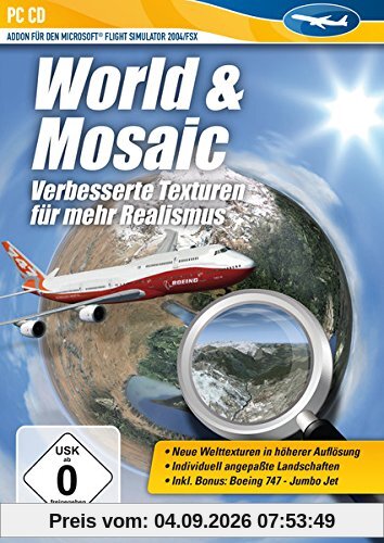 Flight Simulator X - World & Mosaic (Add-On)