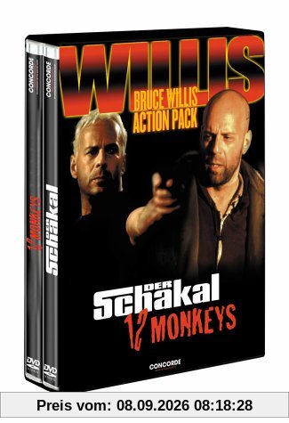Bruce Willis - Action Pack (12 Monkeys & Der Schakal, Limited Edition, 2 DVDs)