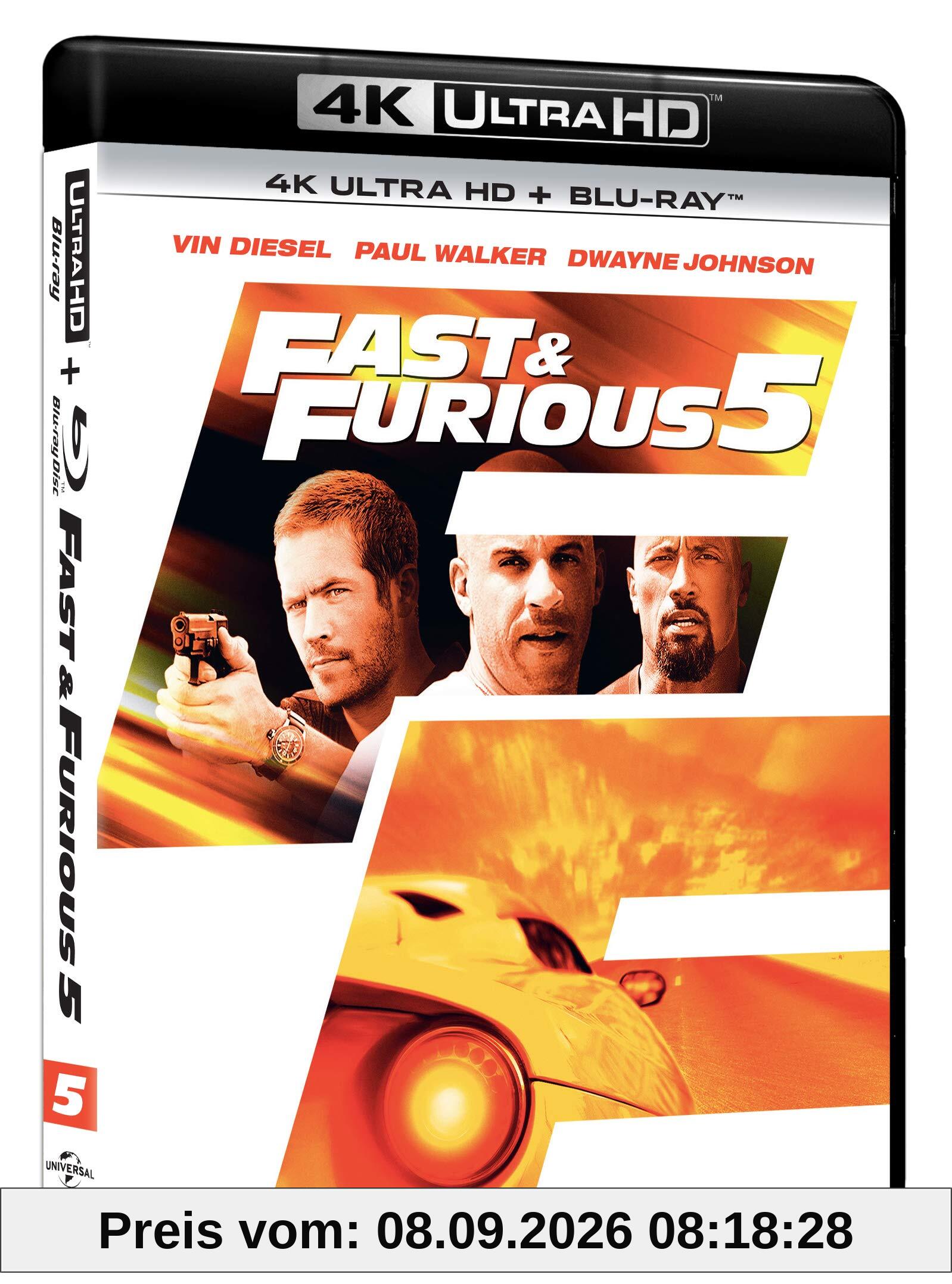 Fast & Furious Five [Blu-Ray] [Region B] (Deutsche Sprache. Deutsche Untertitel)