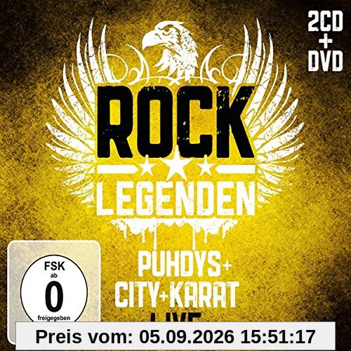 Rock Legenden Live (Limited Edtition 2 CD`s + DVD)
