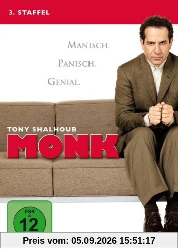 Monk - 3. Staffel [4 DVDs]