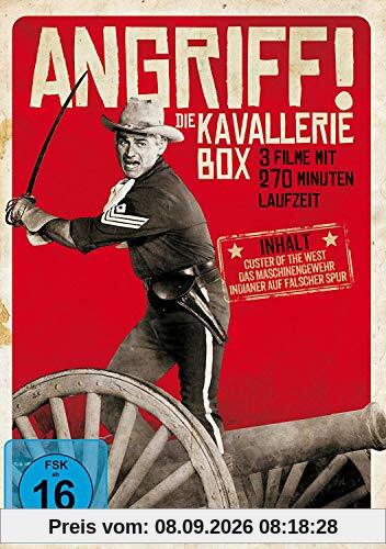 Angriff! Die Kavallerie Box (Custer Of The West - Das Maschinengewehr - Indianer auf falscher Spur)