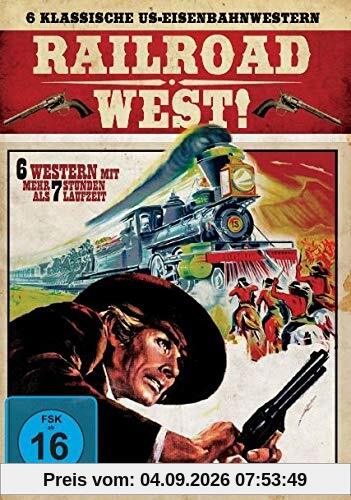 6 Klassische US-Eisenbahnwestern [2 DVDs]