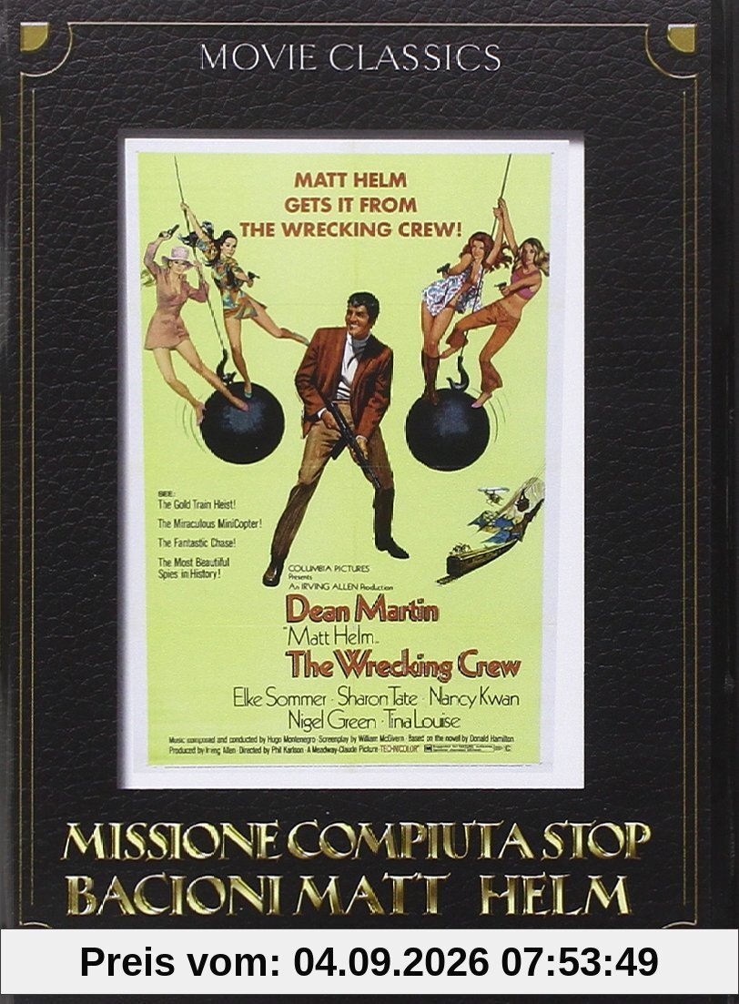 missione compiuta, stop, bacioni matt helm