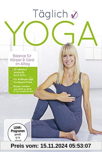 Täglich Yoga [3 DVDs]