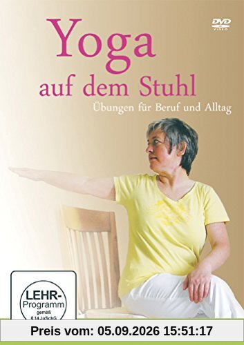 Yoga auf dem Stuhl