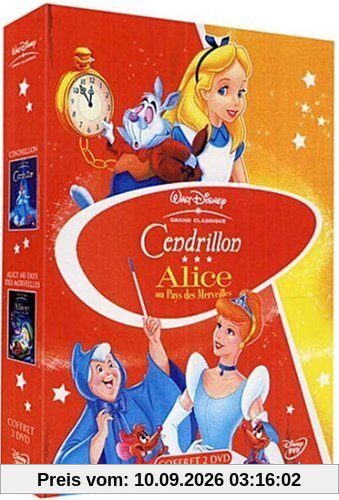 Cendrillon / Alice au pays des merveilles - Coffret 2 DVD [FR Import]