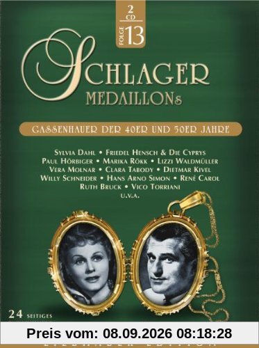 Schlagermedaillons 13- Gassenhauer der 40er und 50er Jahre