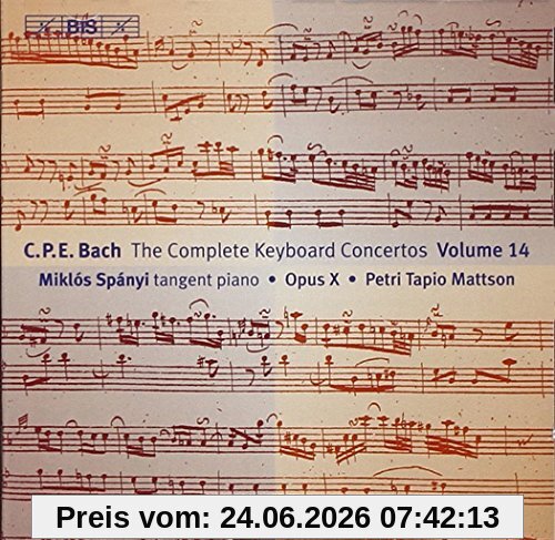 Miklós Spányi The Complete Keyboard Concertos Vol. 14