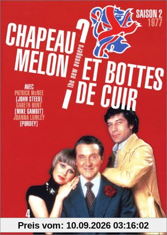 Chapeau melon et bottes de cuir : The New Avengers, saison 2 - Coffret 4 DVD [FR Import]
