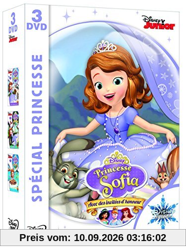 Coffret princesse sofia : il était une fois une princesse ; au bal des mille et une nuits ; au royaume des sirènes [FR Import]