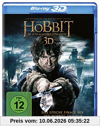 Der Hobbit: Die Schlacht der fünf Heere [3D Blu-ray]