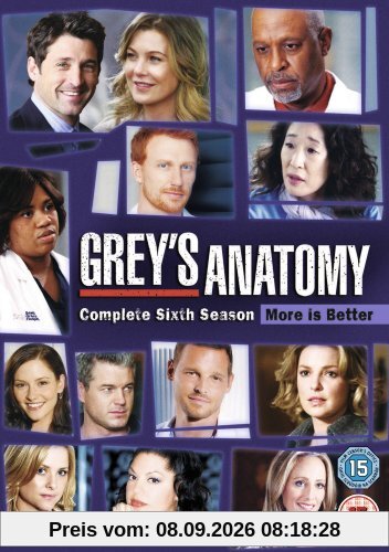 Grey's Anatomy - Season 6 [UK Import]