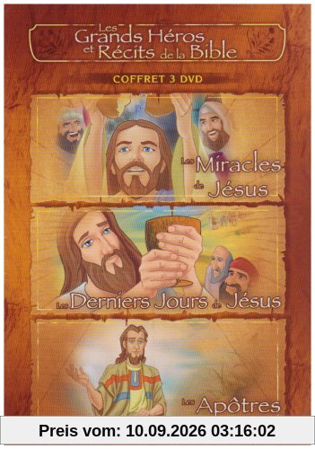 Les Grands héros et récits de la Bible, vol. 4 : Les apôtres - Coffret 3 DVD