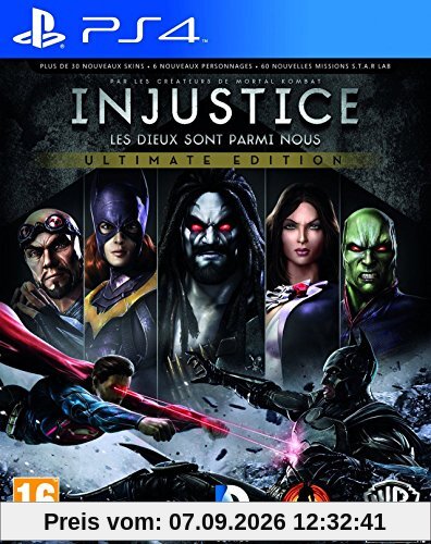 Ps4 Injustice : Gods Among Us - Ultimate Edition (EU)