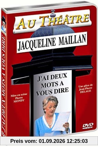 J'ai deux mots à vous dire [FR Import]