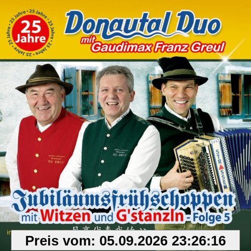 25 Jahre-Jubiläumsfrühschoppen mit Witzen