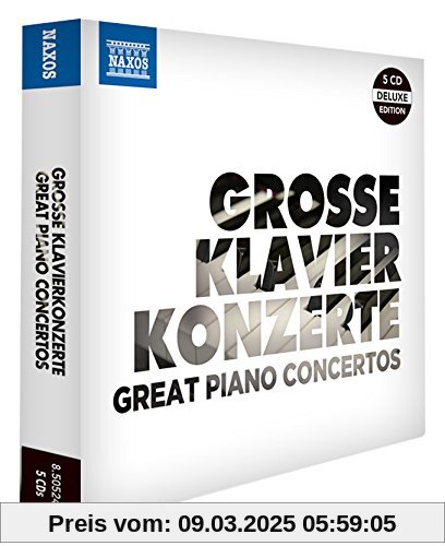 Grosse Klavierkonzerte [5 CDs]