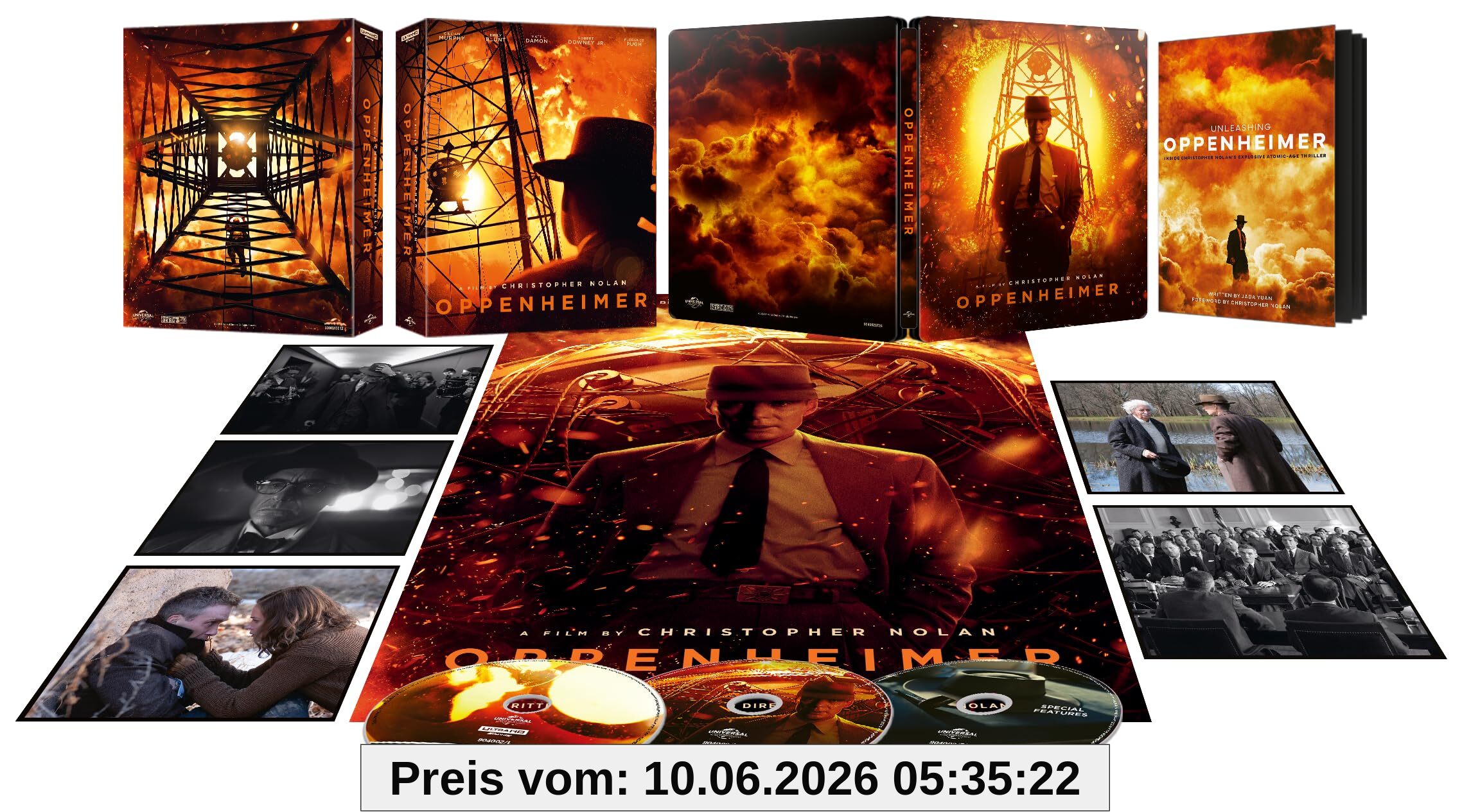 Oppenheimer 4k ultra hd [Blu-ray] [FR Import]