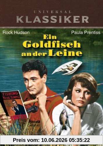 Ein Goldfisch an der Leine