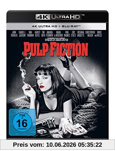Pulp Fiction - 4K Ultra HD Blu-ray + Blu-ray (4K Ultra HD)