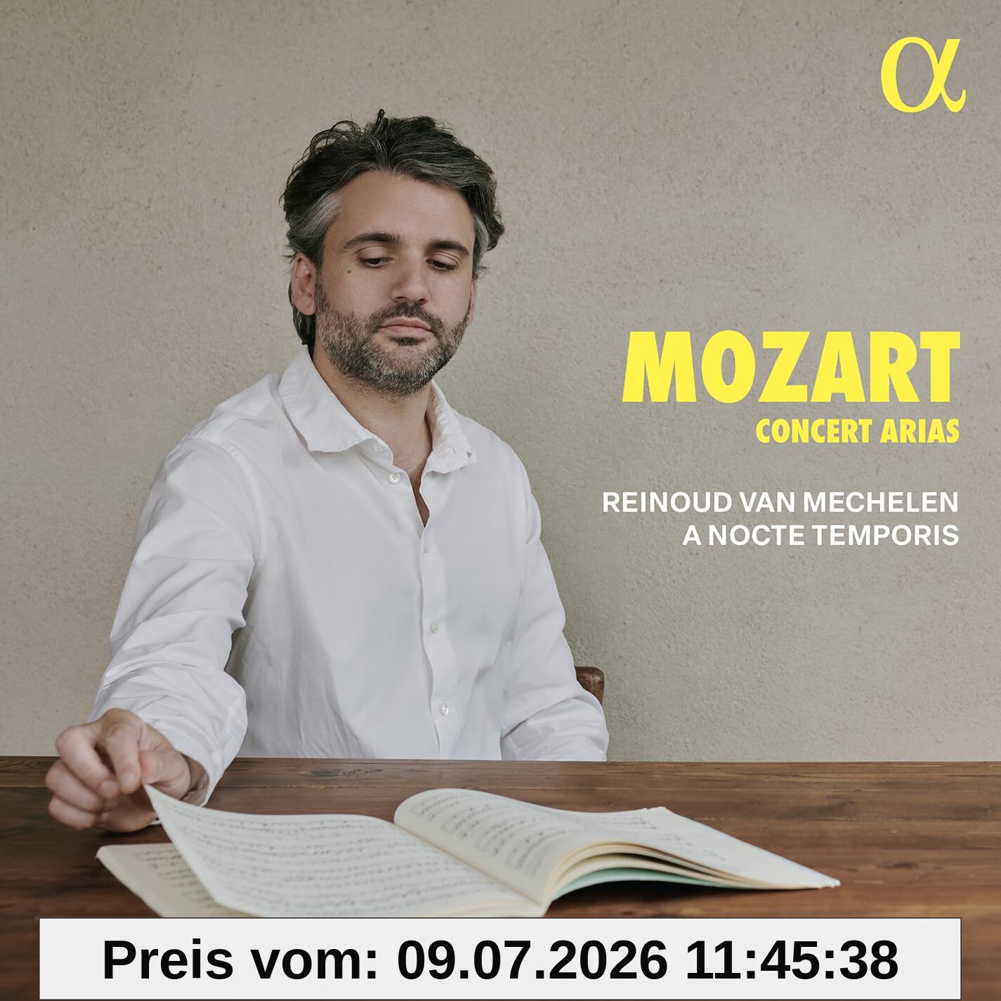 unbekannt Mozart, Konzert-Arien