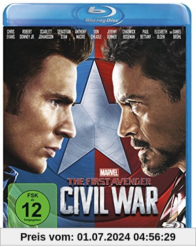 The First Avenger: Civil War [Blu-ray]