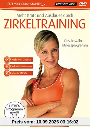 Mehr Kraft und Ausdauer durch Zirkeltraining